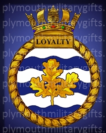 HMS Loyalty Magnet